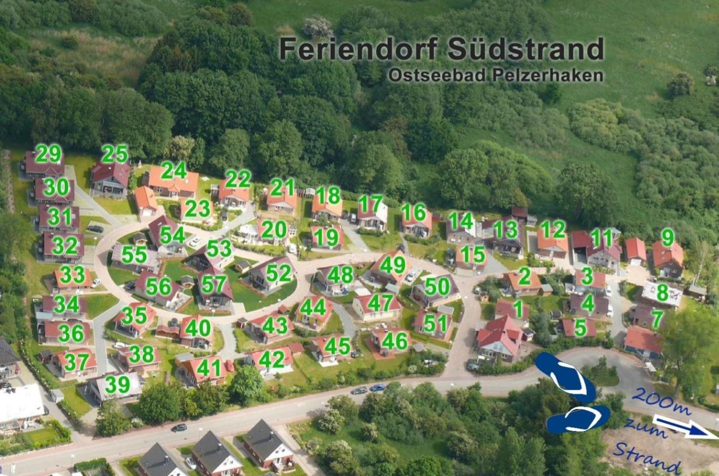 פלצרהאקן Feriendorf Suedstrand Haus 09 מראה חיצוני תמונה